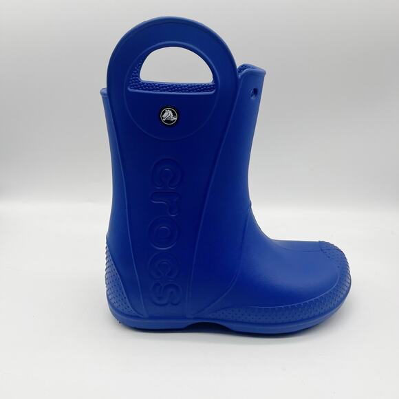 Crocs Handle it Rain Boots Blue Big Kids J2 - Picture 7 of 7